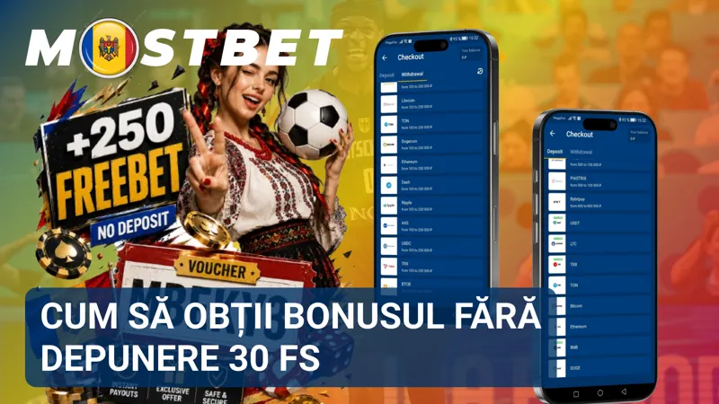Formular de activare afișat pe platformă pentru solicitarea bonusului fără depunere 30 FS.
