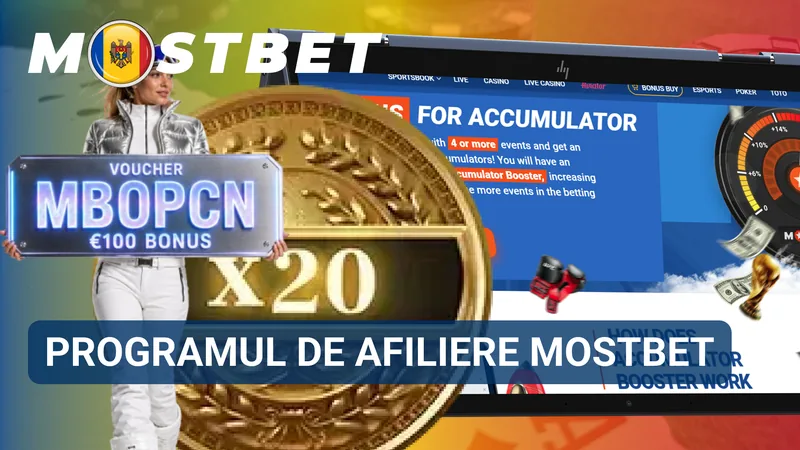 Programul de afiliere Mostbet din Moldova