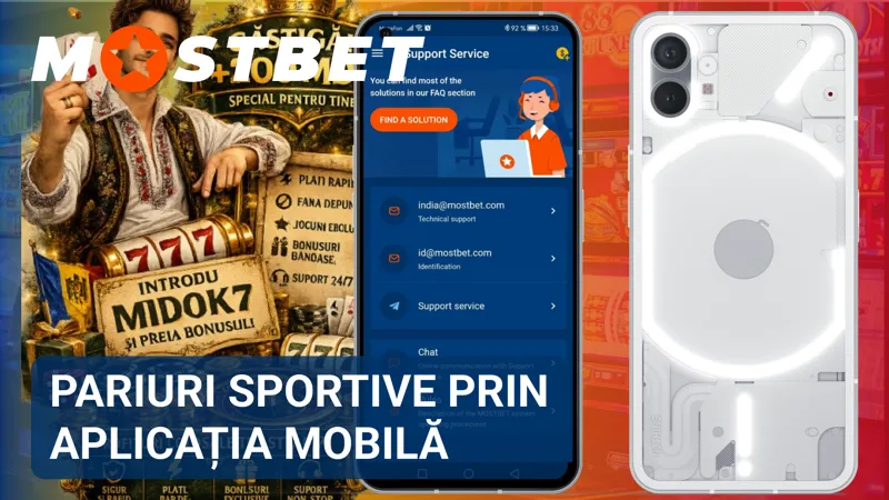 Pariurile sportive în aplicația mobilă MostBet pentru acces rapid la evenimente și cote.