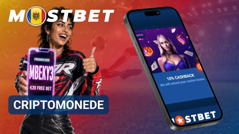 Portofel digital cu criptomonede selectat pentru efectuarea unei depuneri în Mostbet.