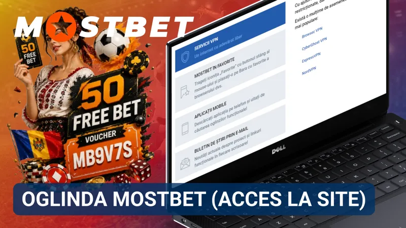 Oglinda Mostbet utilizată pentru acces alternativ la platformă în cazul restricțiilor.
