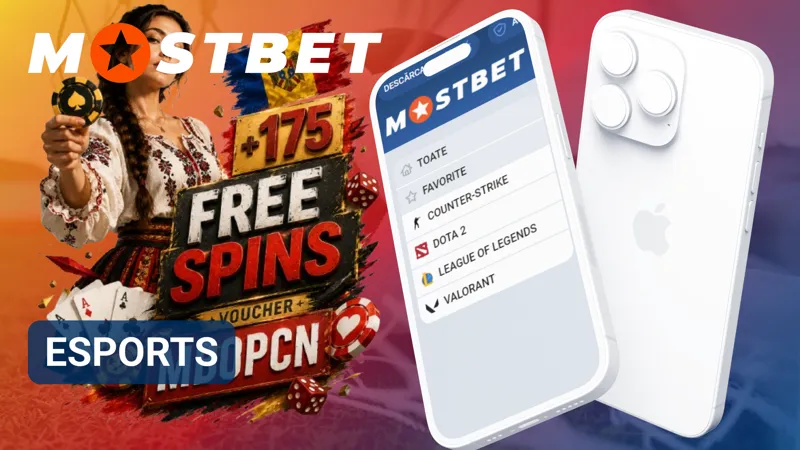 Pariurile eSports în Mostbet pentru turnee de jocuri competitive populare.