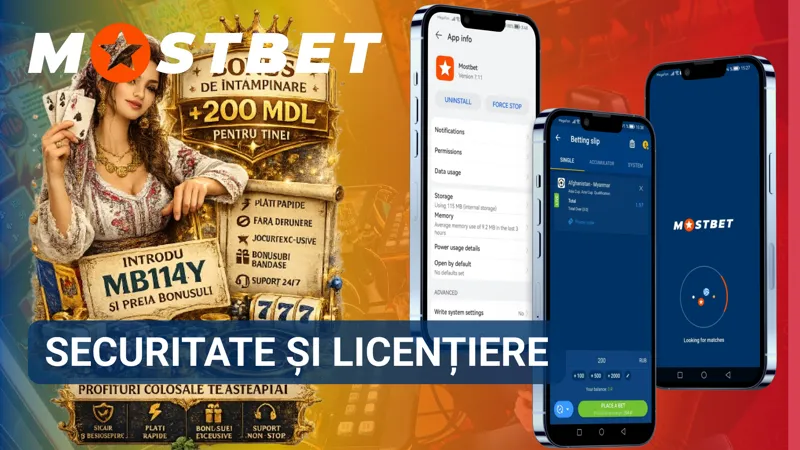 Informații despre securitatea Mostbet și măsurile de protecție a datelor utilizatorilor.